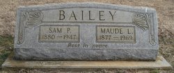 Maude Lilly <I>Gately</I> Bailey 