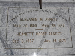 Benjamin M Arnett 