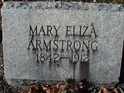 Mary Eliza <I>Cunningham</I> Armstrong 