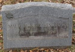 Wynona Maud <I>McNair</I> Henderson 