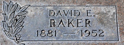 David E Baker 