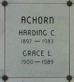 Harding Caldwell Achorn 