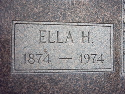 Mary Ellen “Ella” <I>Hamilton</I> Curtis 