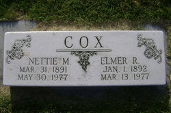Nettie <I>Francis</I> Cox 