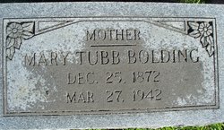 Mary R. E. <I>Tubb</I> Bolding 