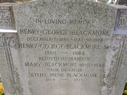 Henry George Blackmore Sr.