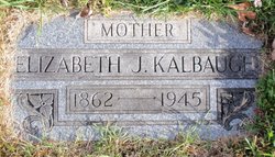 Elizabeth Jane <I>Beveridge</I> Kalbaugh 