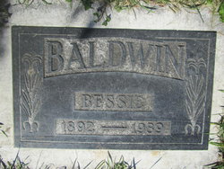 Bessie <I>Stacey</I> Baldwin 