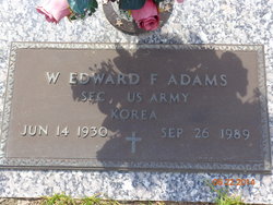 Willie Edward F Adams 