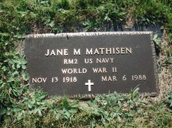 Jane M. <I>Wind</I> Mathisen 