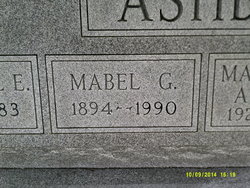 Mabel G. <I>Gladish</I> Ashby 