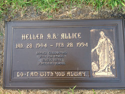 Hellen Anna <I>Bell</I> Allice 