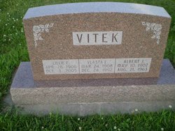 Lillie Ethel Vitek 