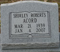 Shirley Blanzo <I>Roberts</I> Acord 