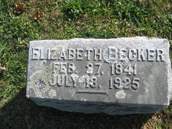Elizabeth <I>Baublitz</I> Becker 