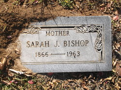 Sarah Jane <I>Hatcher</I> Bishop 