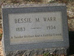 Bessie M. <I>Hall</I> Warr 