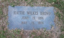 Hattie P. <I>Wilkes</I> Brown 