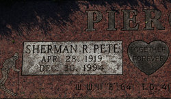 Sherman R. “Pete” Pierce 