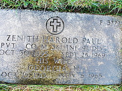Zenith Harold Paul 
