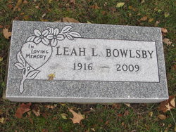 Leah <I>Lake</I> Bowlsby 