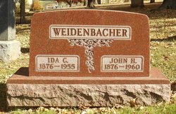 Ida Carolina <I>Ulrich</I> Weidenbacher 