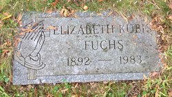 Elizabeth <I>Kubis</I> Fuchs 
