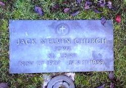Jack Melvin Church 