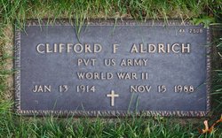 Clifford F Aldrich 