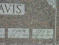 Lucy H <I>Reilly</I> Davis 