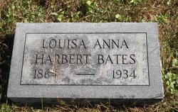 Louisa Anna <I>Harbert</I> Bates 