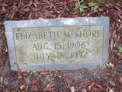 Elizabeth <I>McCall</I> Shore 