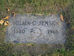 Hilma Carolina <I>Lindberg</I> Jensen 