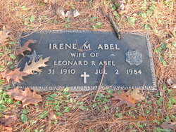 Irene M. <I>Foote</I> Abel 