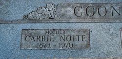 Carrie Arletta <I>Nolte</I> Coons 