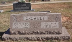 Mary Ahtah <I>King</I> Crowley 