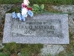 Lena O <I>Olson</I> Maynard 