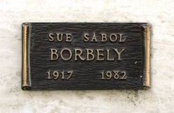 Sue <I>Sabol</I> Borbely 