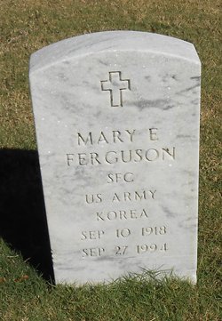 SFC Mary E. Ferguson 