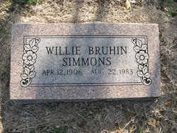 Willie A'Della <I>Cobble</I> Simmons 