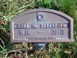 Dora M <I>Kesner</I> Blackburn 