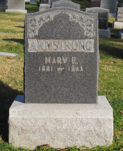 Mary Elizabeth <I>Burks</I> Armstrong 
