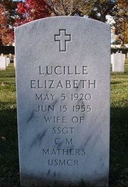 Lucille Elizabeth <I>Anderson</I> Mathers 