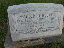 PVT Walter Owen Reeves 