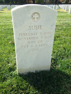 Susan Ellen “Susie” <I>Blankenship</I> Kern 