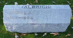 Abigail J. <I>Conkling</I> Aldrich 