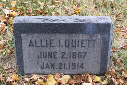 Allie Irene <I>Townsley</I> Quiett 