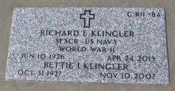 Richard Eugene “Dick” Klingler 
