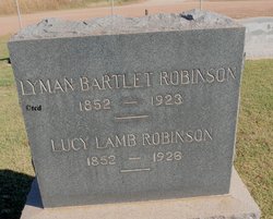 Lucy <I>Lamb</I> Robinson 