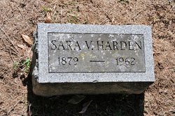 Sara V <I>Case</I> Harden 